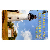 Amelia Island Light house, Florida Flexi Magnet マグネット (横)
