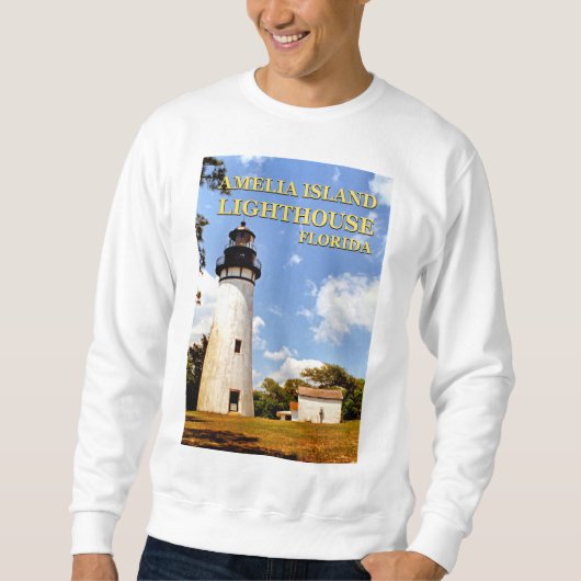 Amelia Island Light house, Florida Sweatshirt スウェットシャツ (正面)