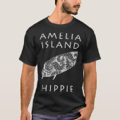 Amelia Island Surf Hippie Tシャツ (正面)