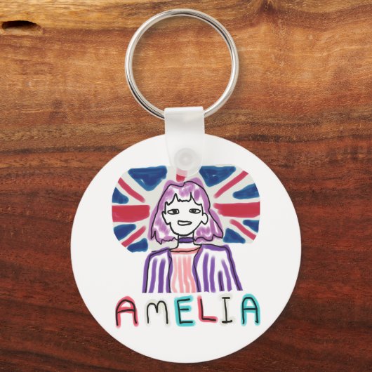 Amelia Prevent Pathways キーホルダー (裏面)