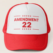 AMENDMENT 22 for TRUMP キャップ (正面)