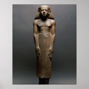 Amenemhatankh、Crocodilopolの労働者の小像 ポスター