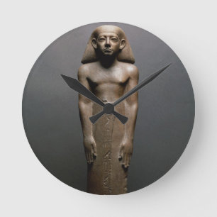 Amenemhatankh、Crocodilopolの労働者の小像 ラウンド壁時計