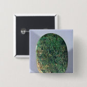 Amenhotep IIIの結婚のオオタマオシコガネの基盤 缶バッジ (正面&裏面)