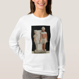 Amenophis IVおよびNefertitiの小像 Tシャツ