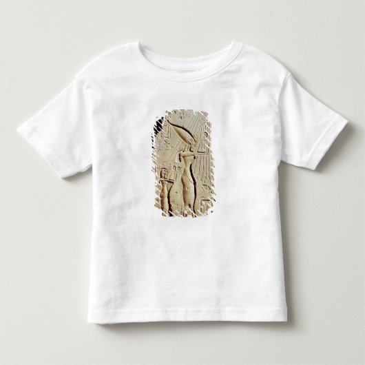 Amenophis IV、Nefertitiおよび娘の描写 トドラーTシャツ (正面)
