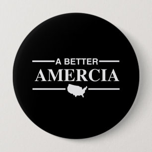Amerciaのよりよいロゴ- .png 缶バッジ