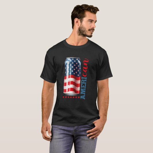 Ameri can  4th of july Sublimation 6 Tシャツ (正面フル)