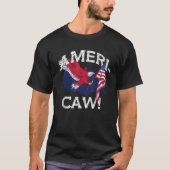 AMERI CAW Eagle Americaミーム7月4日 Tシャツ (正面)