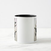 「Americaの鳥からのアイボリー勘定書を出されたキツツキ、 マグカップ (中央)