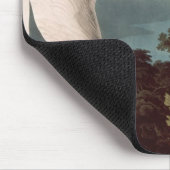 「Americaの鳥からのアメリカシロヅル、 マウスパッド (コーナー)