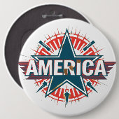 AMERICAボタン 缶バッジ (正面&裏面)