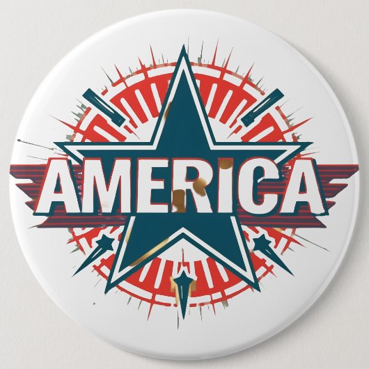 AMERICAボタン 缶バッジ (正面)
