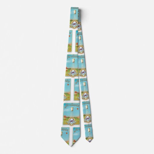 Americaヴィンテージ50のスタイルフライトポスターを参照 ネクタイ (正面)