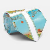 Americaヴィンテージ50のスタイルフライトポスターを参照 ネクタイ (ロール)