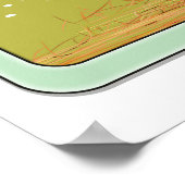 Americaヴィンテージ50のスタイルフライトポスターを参照 ポスター (角)