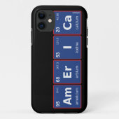 AMERICA周期表 Case-Mate iPhoneケース (裏面)