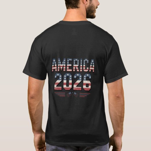 AMERICA2026 Tシャツ (裏面)