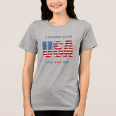 AMERICA250 1776-2026 Celebration トライブレンドＴシャツ (正面)