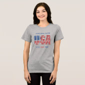 AMERICA250 1776-2026 Celebration トライブレンドＴシャツ (正面全面)