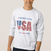 AMERICA250 1776-2026 Celebration Mens スウェットシャツ (正面)