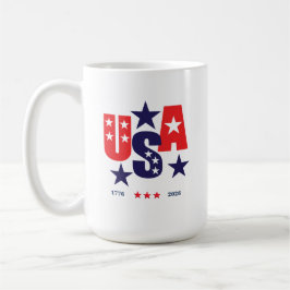 AMERICA250 Independence Day 1776 - 2026 コーヒーマグカップ
