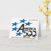 America500誕生日の2009年の版はSを起点に持って来ます カード (黄色い花)