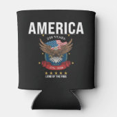 America | アメリカ生誕250周年記念 アメリカンイーグル 1776 2026 缶クーラー (裏面)