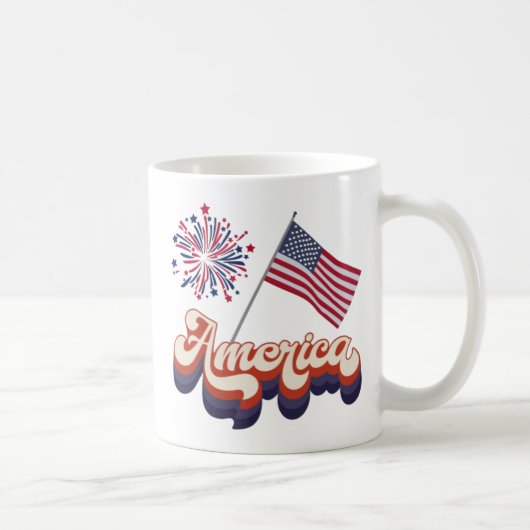 america コーヒーマグカップ (右)
