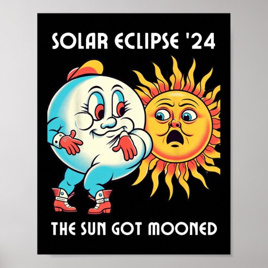 America 太陽の Eclipse 2024 4.08.24日得モー ポスター (正面)