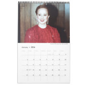 America 恋しく思 Crown Your Calendarパーソナライズされた カレンダー (1月 2026)