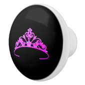 America 恋しく思 Rodeo USAクラウンセラミックスキャビネットノブ セラミックノブ (右)