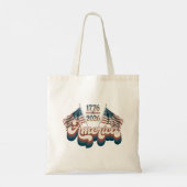 America 1776–2026, Patriotic, USA 250 Years トートバッグ (裏面)