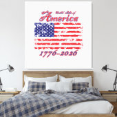 America 250 キャンバスプリント (インサイチュ (寝室))