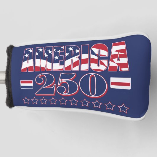 America 250 ゴルフヘッドカバー (正面)