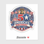 America 250 シール (シート)