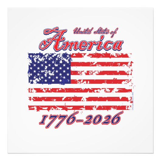 America 250 フォトプリント            (正面)