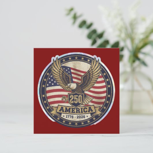 America 250  招待状 (スタンド正面)