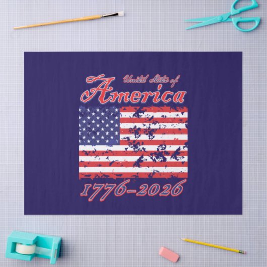 America 250 薄葉紙 (クラフト)
