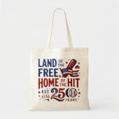 America 250 野球 | 2026年7月4日 トートバッグ (正面)