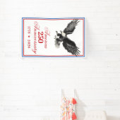 America 250 Anniversary Bald Eagle 横断幕 (インサイチュ)