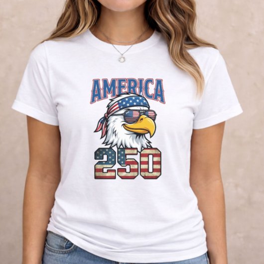 America 250 Anniversary Eagle トライブレンドＴシャツ