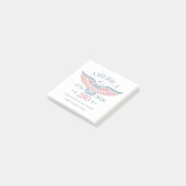 America 250 Bald Eagle Custom Name Minimalist   ポストイット (アングル)