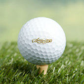 America 250 Commemorative Gold Script Golf Balls ゴルフボール (インサイチュ 木)