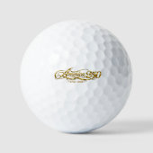 America 250 Commemorative Gold Script Golf Balls ゴルフボール (正面)