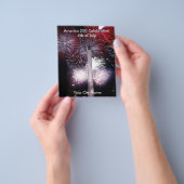 America 250 Community Fireworks WA Monument チラシ (手)