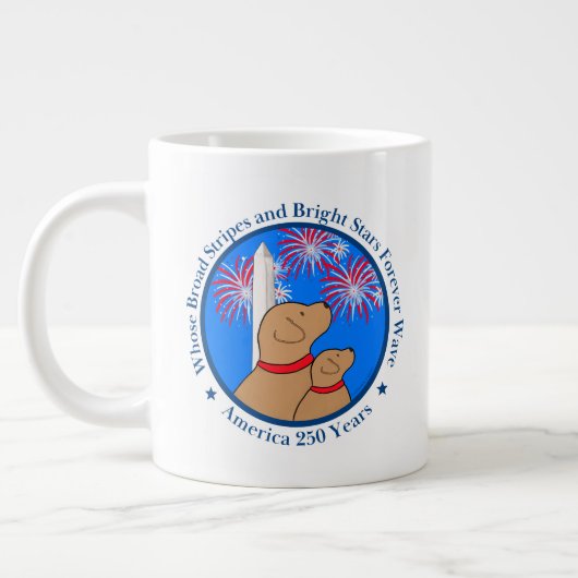 America 250 DC Edition DC ジャンボコーヒーマグカップ (左)