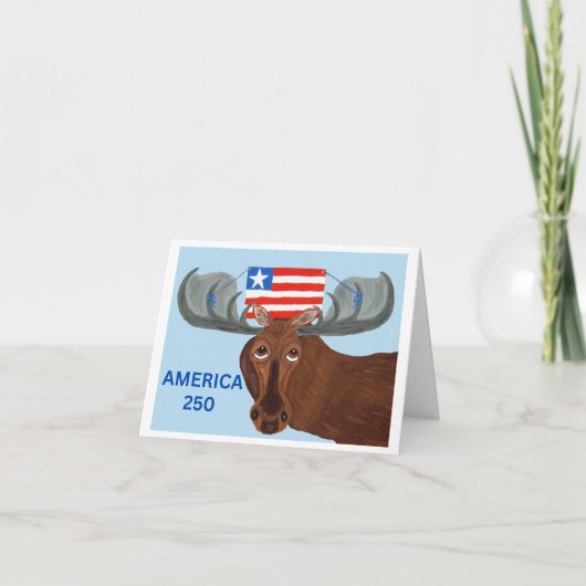  America 250 Moose 招待状 (正面)