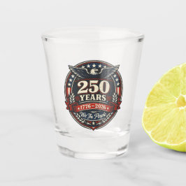America 250 Patriotic Anniversary Eagle Emblem  ショットグラス