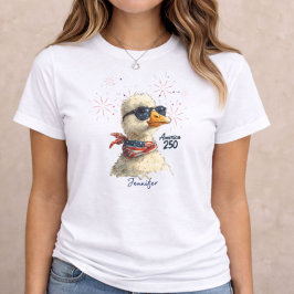America 250 Patriotic Illustration トライブレンドＴシャツ